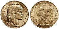 20 franków 1911, Paryż, typ Marianna, złoto 6.45