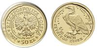 50 zlotych 2002, Warszawa, Orzeł bielik, złoto 1