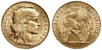 20 franków 1907, Paryż, typ Marianna, złoto 6.47