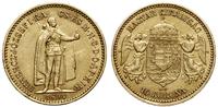 10 koron 1894 KB, Kremnica, złoto 3.37 g, próby 