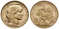 20 franków 1907, Paryż, typ Marianna, złoto 6.44