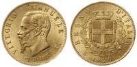 20 lirów 1865, Turyn, złoto próby '900', 6.45 g,