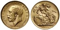 1 funt (sovereign) 1925 SA, Pretoria, złoto 7.99