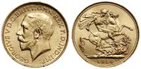 1 funt (sovereign) 1918 S, Sydney, złoto 8.00 g,