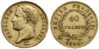 40 franków 1811 A, Paryż, emisja jako Imperator,