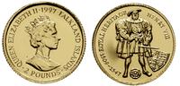 2 funty 1997, King Henry VIII, złoto 1.24 g, pró