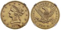 10 dolarów 1879 S, San Francisco, typ Liberty he