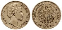 10 marek 1880 D, Monachium, złoto próby '900', 3