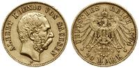 20 marek 1894 E, Muldenhütten, złoto 7.93 g, pró