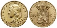 10 guldenów 1897, Utrecht, złoto 6.71 g, próby 9