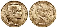 20 franków 1910, Paryż, typ Marianna, złoto 6.45