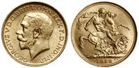 1 funt (sovereign) 1918 S, Sydney, złoto 7.99 g,