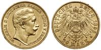 20 marek 1896 A, Berlin, złoto 7.94 g, próby 900
