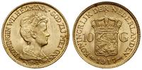 10 guldenów 1917, Utrecht, złoto 6.72 g, próby 9
