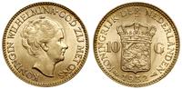 10 guldenów 1932, Utrecht, złoto 6.72 g, próby 9