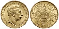 20 marek 1895 A, Berlin, złoto 7.95 g, próby 900