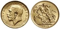 1 funt (sovereign) 1918 I, Bombay, złoto 7.99 g,