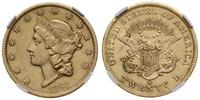 20 dolarów 1863 S, San Francisco, typ Liberty He