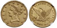 10 dolarów 1855, Filadelfia, typ Liberty head wi