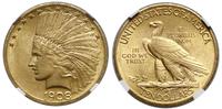 10 dolarów 1908, Filadelfia, typ Indian head / E