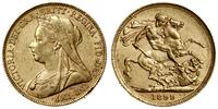 1 funt (1 sovereign) 1899, Londyn, typ ze starsz