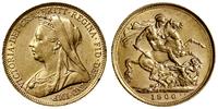 1 funt (1 sovereign) 1900 M, Melbourne, typ ze s