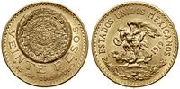 20 peso 1919, Meksyk, Aztec Calendar, złoto 16.6