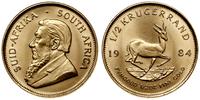 1/2 krugerranda = 1/2 uncji 1984, Pretoria, złot