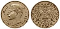 10 marek 1907 D, Monachium, złoto próby '900', 3