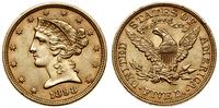 5 dolarów 1898, Filadelfia, typ Liberty with Cor