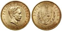 10 peso 1916, Filadelfia, złoto 16.69 g, próby 9