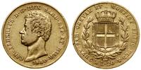 20 lirów 1840 P, Genua, znak menniczy kotwica, z