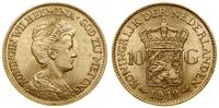 10 guldenów 1912, Utrecht, złoto 6.71 g, próby 9