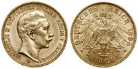 20 marek 1898 A, Berlin, złoto 7.94 g, próby 900