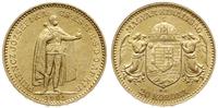 20 koron 1905 KB, Krzemnica, złoto 6.77 g, próby