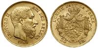 20 franków 1869, Bruksela, złoto 6.44 g, próby 9