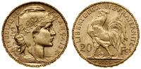20 franków 1909, Paryż, typ Marianna, złoto 6.44
