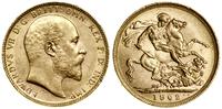 1 funt (sovereign) 1902 P, Perth, złoto 7.99 g, 