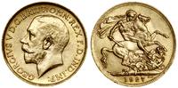 1 funt (sovereign) 1927 SA, Pretoria, złoto 7.99