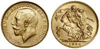1 funt (sovereign) 1928 SA, Pretoria, złoto 7.97