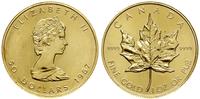 50 dolarów = 1 uncja 1987, Maple Leaf, złoto 31.