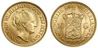 10 guldenów 1925, Utrecht, złoto 6.73 g, próby 9