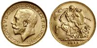 funt 1911 P, Perth, złoto 7.97 g, piękny