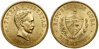 10 peso 1916, Filadelfia, złoto 16.71 g, piękne
