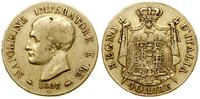 40 lirów 1808 M, Mediolan, złoto 12.78 g