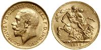 1 funt (sovereign) 1912, Londyn, złoto 7.97 g, p
