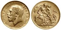 1 funt (sovereign) 1915, Londyn, złoto 8.00 g, p