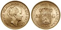 10 guldenów 1932, Utrecht, złoto 6.71 g, próby 9