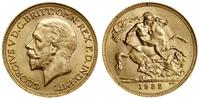 1 funt (sovereign) 1932 SA, Pretoria, złoto 7.98
