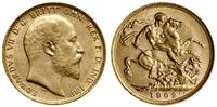 1 funt (sovereign) 1902 P, Perth, złoto 7.99 g, 